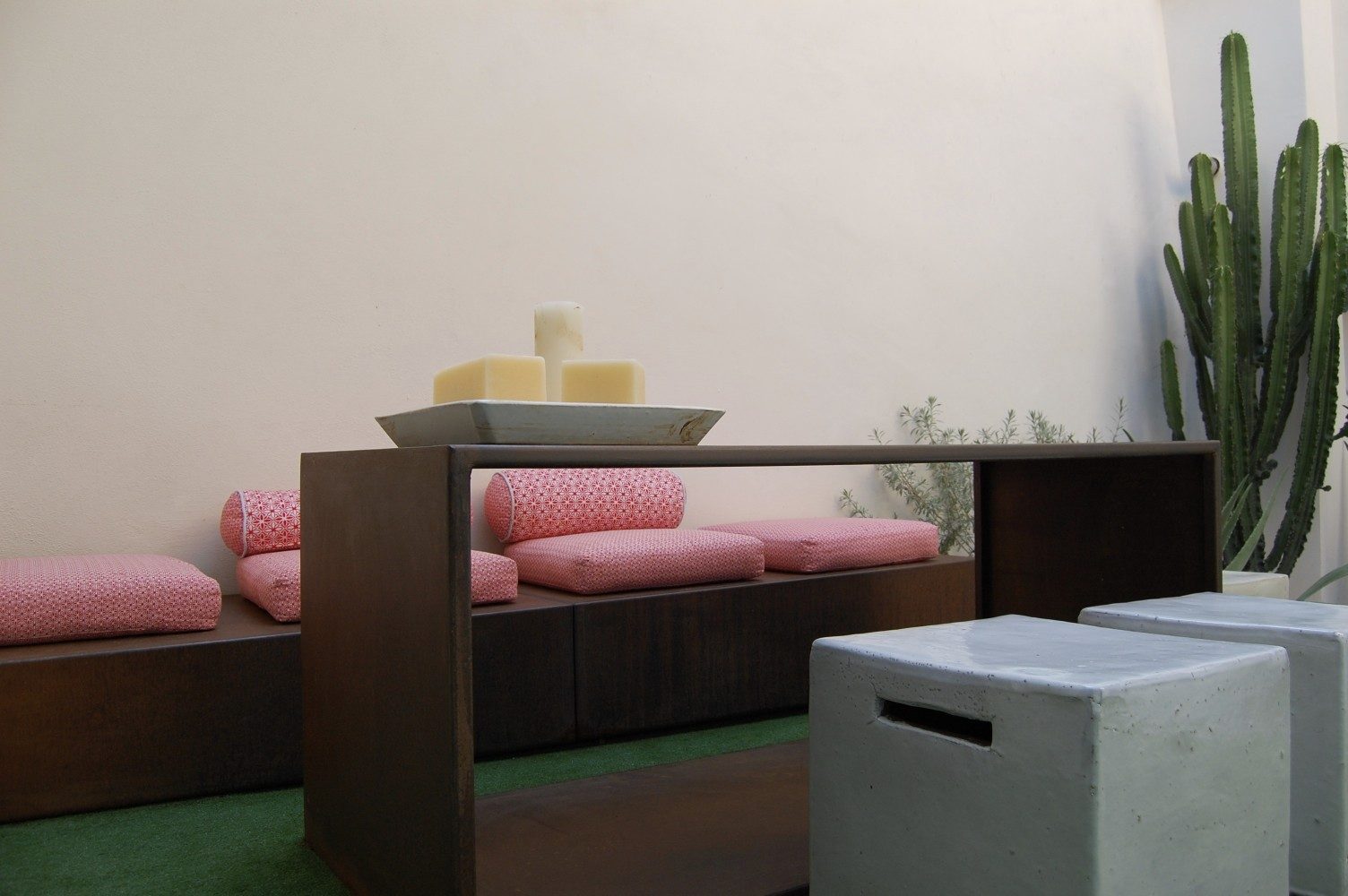 Atelier San Gallo — banco di lavoro nel cuore dell'atelier showroom