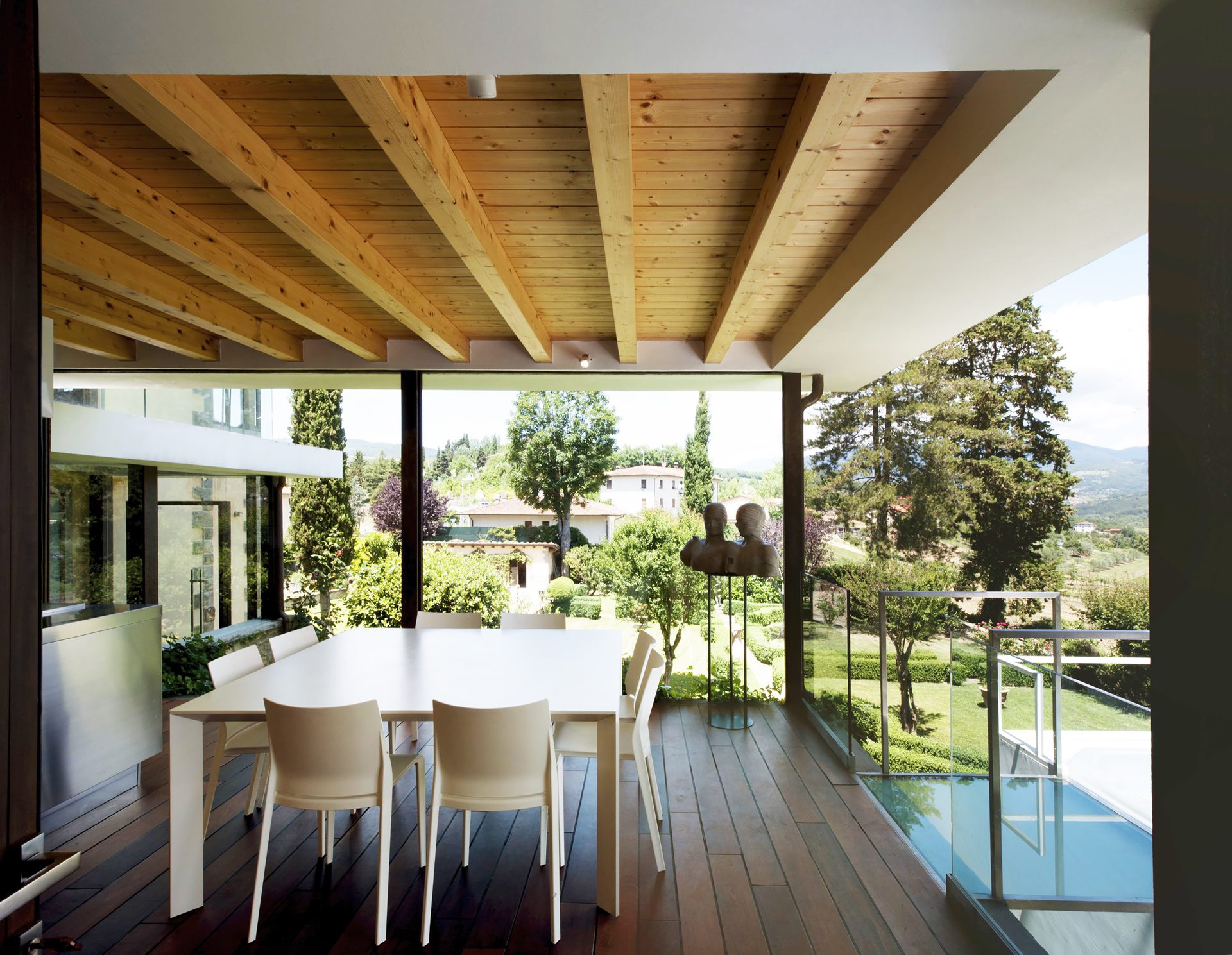 Open Air Villa — dettaglio materiali
